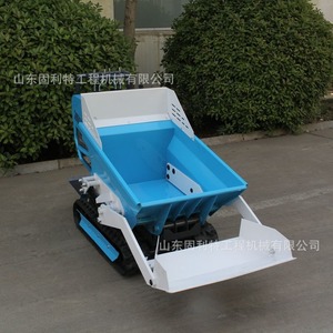 Mini <b>Dumper</b> <b>Track</b> Loader Small Hydraulic Self-Loading Transport Vehicle Compact Design Construction Site Use - Product Image 2