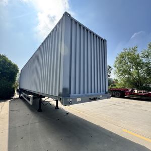 Venta Directa de Fábrica, Semirremolque de 2 Ejes, 13m, 60T, Gran Capacidad, de Acero, para Transporte de Carga a Granel, Logística <span class=keywords><strong>Express</strong></span> - Product Image 2