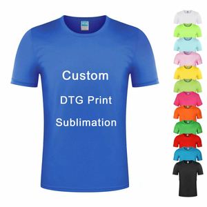 Custom Moisture Wicking Running Sport Men T-Shirt Quick Dry Sublimation 100% <b>Polyester</b> <b>Tshirt</b> for Men 140g Blank T Shirt - Product Image 1
