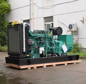 Generador de diésel de 200kw, nuevo generador de combustible eficiente alimentado por volvo penta engine TAD752GE 200kva