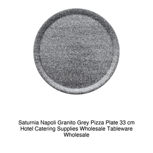 Assiette à pizza Napoli Granito Grey Ø 33 cm 04Y49018 Saturnia - Product Image 2