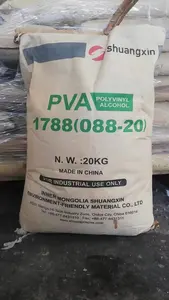 PVA CAS 9002-89-5 пищевой 1788 PVA кристаллический поливиниловый спирт для определения размеров текстиля, покрытий, клеев, красок, химикатов