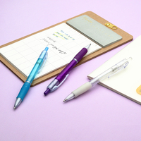 Stylo à bille avec poignée en caoutchouc, personnalisés avec logo, bon marché, 10 pièces