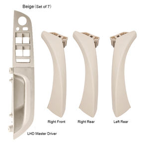 Innentürgriff 7-teiliges Set Armlehnen-Ziehgriffblende 51419150339 51419150340 für BMW 3er E90 E91 E93 - Product Image 1