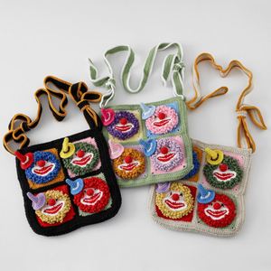 Wholesale EFANBEANIE Hand-woven <b>Wool</b>/Silk Cute Flower Ruffle Cartoon Bags 350grams China for Holidays - Product Image 1