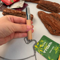Fumar en bois d'aromathérapie personnalisé bâton pour arrêter de fumer inhalateur sans fumée pour respirer collier d'aide à la méditation