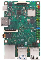 Kaya PI 4B V1.4 Rockchip RK3399 ARM korteks altı çekirdekli SBC/tek kart bilgisayar ile uyumlu resmi ahududu Pi ekran