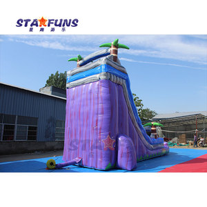 Cho thuê bên thương mại ướt khô trượt nước <span class=keywords><strong>Inflatable</strong></span> lớn trượt công viên lâu đài người lớn lâu đài <span class=keywords><strong>Inflatable</strong></span> trượt nước với hồ bơi - Product Image 5