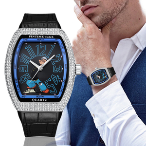 <span class=keywords><strong>Richard</strong></span> caractère cadran montres hommes 2025 horloge montre de luxe hommes marque mode vin baril étanche Quartz Relogio Masculino - Product Image 2