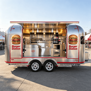 Remolque de Comida para Café, Remolque Móvil de Café, Camión de Comida Totalmente Equipado, Carrito Comercial para Negocios de Bebidas - Product Image 2