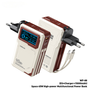 Cargador Portátil Transfronterizo con Enchufe de CA Integrado, 45W, Tres en Uno, Gran Capacidad, Carga Rápida, Fuente de Alimentación Móvil - Product Image 5