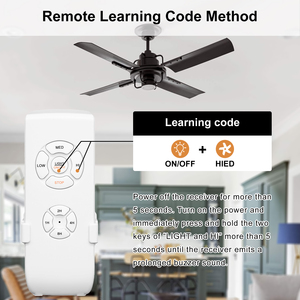 AC 220V Quạt trần động cơ điều khiển từ xa jf018 + động cơ Điện áp tối đa 110V tối đa hiện tại 1A điều khiển từ xa thiết bị chuyển mạch Loại sản phẩm - Product Image 6