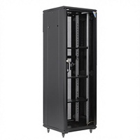 Armoire réseau 42U avec surveillance et amplificateur de puissance pour équipement à courant faible, taille 1m, en stock
