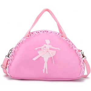 Échantillon Gratuit : Sacs de Danse Rose Personnalisés pour Filles – Idéaux pour le Sport, la Gym, le Ballet et la Danse (Type Duffle) - Product Image 1