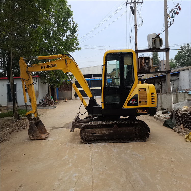 Hyundai 55-7 CE одобренный Горячая продажа 6 T мини-экскаватор для муниципальных работ