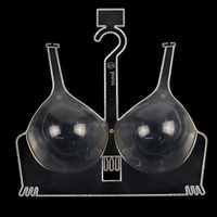 Petit soutien-gorge en plastique Transparent crochet sous-vêtements présentoir haut du corps modèle pour adulte exposition vêtements affichage cintre
