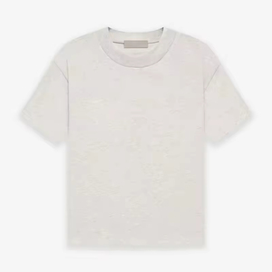 T-shirt da uomo essenziale 1.1T di tendenza, modello 1977 Fear of T-Shirt, in 100% cotone, oversize, lavorato a maglia, con logo stampato a flocking - Product Image 4