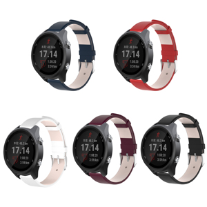 Cinturino di ricambio in pelle alla moda per <span class=keywords><strong>Huawei</strong></span> GT/<span class=keywords><strong>GT2</strong></span> 42mm 20mm cinturino per orologio larghezza cinturino da polso liscio - Product Image 2