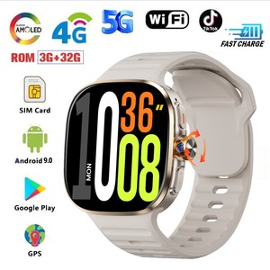 Smartwatch Android M99 <span class=keywords><strong>con</strong></span> Slot SIM, 128GB/256GB/16GB/32GB, Versione Globale, 4G <span class=keywords><strong>GPS</strong></span>, <span class=keywords><strong>Orologio</strong></span> Intelligente M99 per Uomo e Donna - Product Image 1
