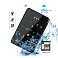 Lector de Tarjetas de Proximidad RFID IC NFC con Alarma Antimanipulación, Resistente al Agua IP66, Bluetooth, Contraseña, Código de Barras, Código QR, Almacenamiento en la Nube Wifi, Control de Acceso a Puertas