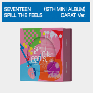 KPOP SEVENTEEN 12º Mini Álbum SPILL FEELS CARAT Ver. CD Coleccionable Oficial, Regalo para Fans del Grupo de Chicos Coreanos - Product Image 4