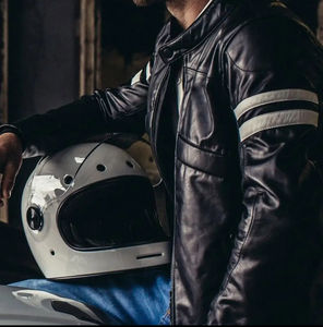 Vestes de moto en cuir véritable de haute qualité, respirantes, imperméables, coupe-vent, pour le sport, la course, l'extérieur, course automobile - Product Image 5