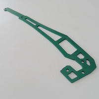 Support de fixation pour valise latérale et coffre arrière de moto en aluminium aéronautique 7075, personnalisable en usine