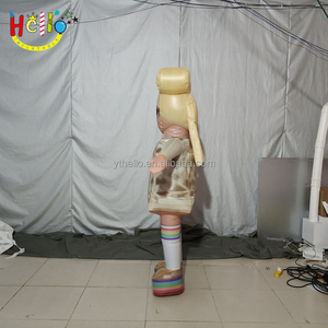 Princesa inflable personalizada/Infanta mascota de dibujos animados traje inflable para caminar - Product Image 3