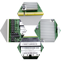 Broadcom大规模集成电路MegaRAID 9364-8I 12 Gb/s SAS/SATA服务器RAID控制器1GB高速缓存迷你高清SFF-8643 * 2