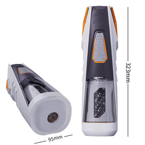 Masturbador Masculino Automático Telescópico Giratorio con Voz, Vibrador Eléctrico, Copa de Masturbación de Bolsillo, Juguetes Sexuales para Hombres - Product Image 2