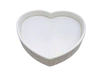 Panier flottant multifonctionnel en rotin PP pour piscine et salle de bain d'hôtel, plateau de rangement réutilisable pour aliments