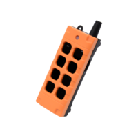 Control Remoto Inalámbrico RF YET de 12V, Modelo YET2218, Opcional con 2/4/6/8 Botones, Transmisor de Grado Industrial de 433Mhz, con Certificación CE y ROHS