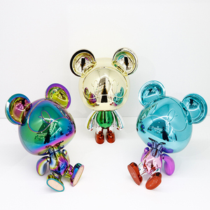 Tùy Chỉnh Thực hiện Mạ Điện Vinyl Hình Tùy Chỉnh Gradient Màu Cao Cấp Vinyl Đồ Chơi Làm Thu Mạ Vinyl Arttoy - Product Image 2