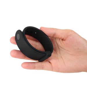 Anillo de Pene de Silicona <span class=keywords><strong>Negra</strong></span> Ajustable, Juguete Sexual para Retrasar la Eyaculación para Hombres, Mercado Adulto Gay, <span class=keywords><strong>Precio</strong></span> de Fábrica al por Mayor en China - Product Image 3