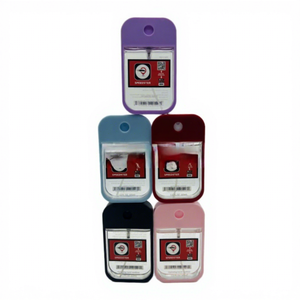 Venta Directa de Fábrica, Desinfectante de Manos Portátil a Base de Alcohol con Aroma a Manzana, 45ml 50ml, Spray Antibacterial - Product Image 3