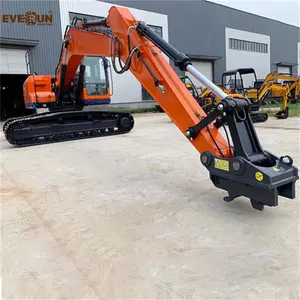 EVERUN Hot Sale ERE135 13.5ton Multifunction Machinery CE Approved New Hydraulic Bucket Crawler Excavator