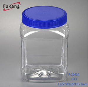 Hộp Đựng Kẹo Mút Lớn Bằng Nhựa PET Cấp Thực Phẩm, Chai Đóng Gói Đựng Thực Phẩm 1 Gallon Có Nắp Đậy Frasco Comida - Product Image 6