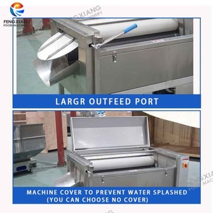 MSTP-500 Automatic <b>Brush</b> Potato Washing Peeling and Polishing Machine Potato Peeling Machine - Product Image 3