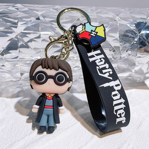 Porte-clés <span class=keywords><strong>Harry</strong></span> <span class=keywords><strong>Potter</strong></span>, figurines mignonnes Ron, <span class=keywords><strong>Hermione</strong></span>, Voldemort, Gollum, pendentif de sac - Product Image 5