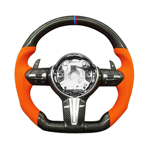 Vô lăng sợi carbon tích hợp <span class=keywords><strong>m</strong></span>àn hình LED dành cho BMW M2 M3 M4 M5 M6 X5M X6M F80 F30 F10 F16 F32 F36 - nâng cấp nội thất - Product Image 4