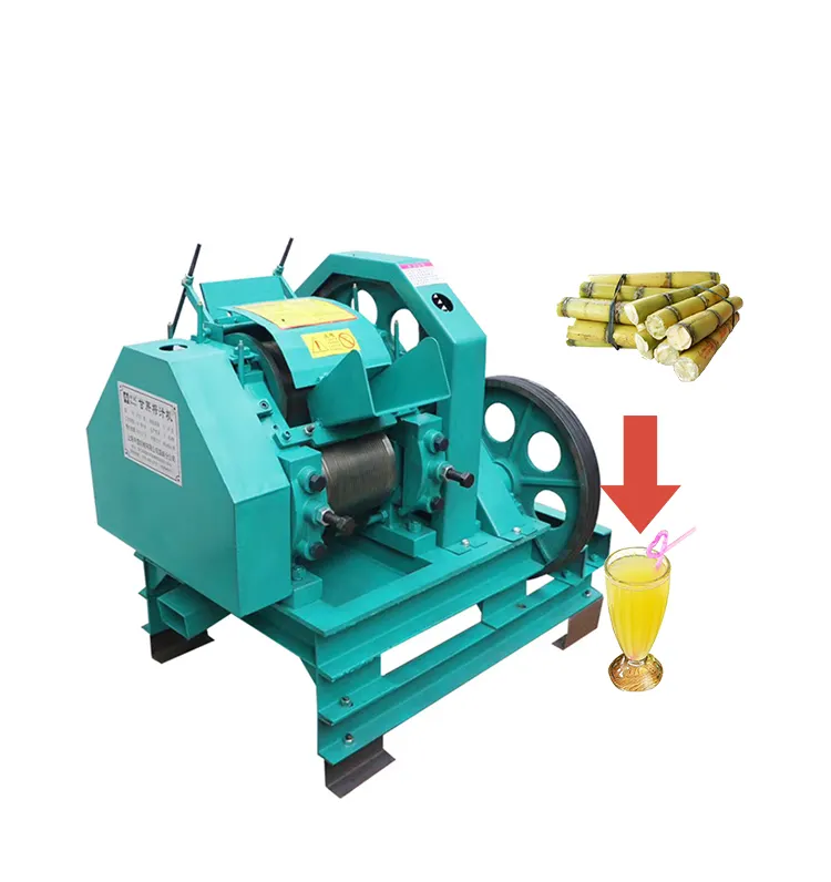 Industrial Sugarcane Juicer Heavy Duty Sugar Cane Crusher / Powerful Sugar Cane Juicer