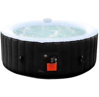 Couverture gonflable ronde piscine bain à remous spa grande piscine pour adultes enfants bain familial
