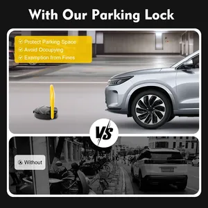 Barrera de Estacionamiento Inteligente Zento Factory con Control Bluetooth, Seguridad Vehicular, Anticolisión <span class=keywords><strong>Solar</strong></span> de 180 Grados - Product Image 6