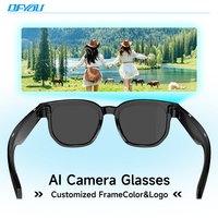 Lunettes Intelligentes H03 Neuves avec Caméra 800W, Transfert WIFI, Contrôle par Geste, ChatGPT pour Hommes et Femmes, Lunettes IA Intelligentes pour l'Extérieur