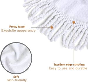 Manta de Playa Circular de Microfibra Personalizada, Toalla de Playa Redonda con Mandala, Tapete de Yoga Grande para Regalos de Boutique - Product Image 5