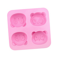 Early Riser Panda Silicone Fondant Moules pour Gâteau Décoration Cupcake Topper Bonbons Chocolat Gomme Pâte Polymère Argile