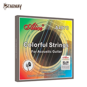 Tốt nhất bán chính hãng Alice A407C đầy màu sắc cổ điển <span class=keywords><strong>Acoustic</strong></span> <span class=keywords><strong>Guitar</strong></span> <span class=keywords><strong>Strings</strong></span> Set phosphor bronze vết thương dây - Product Image 3