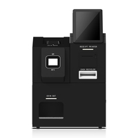Distributeur de billets ATM en libre-service pour intérieur, accepteur de billets, commande en libre-service, écran tactile capacitif