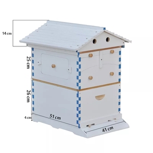El fabricante suministra directamente la caja de flujo libre automática tipo Super Box de 7 piezas para colmena. - Product Image 3