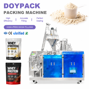 China Automatic Doypack <b>Stand</b> up Zipper Pouch Packing Machine Food Mango Powder Packing Machine Manufacturer - Product Image 1